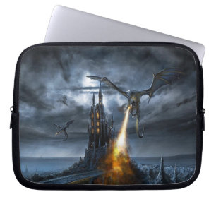 Drache-Rache - Neopren-Schoss-Spitzen-Hülse 10" Laptopschutzhülle