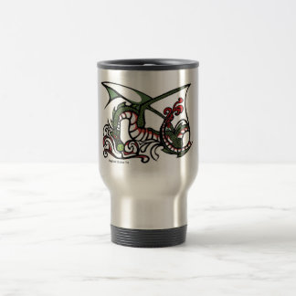 Drache-Rauch-Reise-Tasse Reisebecher