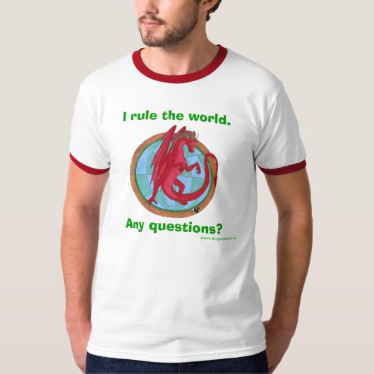 Drache-Regeln! T-Shirt (Vorderseite)