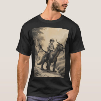 Drache Reiter Aktiv T-Shirt