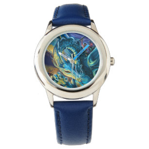 Drache-Reiter und Zauberer Armbanduhr