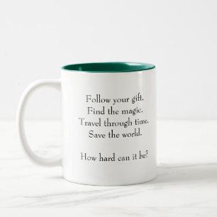 Drache-Ring-Tasse Zweifarbige Tasse