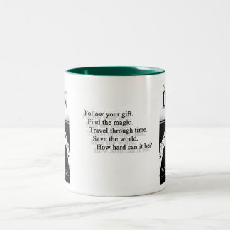 Drache-Ring-Tasse Zweifarbige Tasse