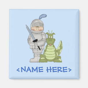 Drache-Ritter Magnet