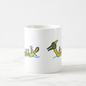 Drache-Ruderwettkampf Kaffeetasse (Mittel)