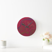 Drache runde wanduhr (Zuhause)