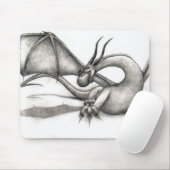 Drache-Salve Mousepad (Mit Mouse)