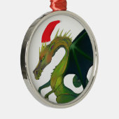 Drache Sankt Ornament Aus Metall (Rechts)