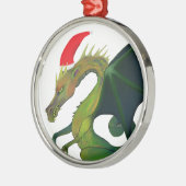 Drache Sankt Ornament Aus Metall (Links)