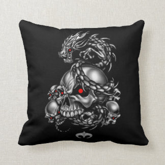 Drache-Schädel Kissen