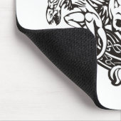 Drache-Schädel Mousepad (Ecke)