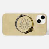 Drache & Schlange Ouroboros Alchemie Case-Mate iPhone Hülle (Rückseite (Horizontal))