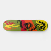 DRACHE-SCHLANGE Skateboard (Horizontal)