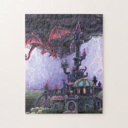 Drache-Schloss Puzzle