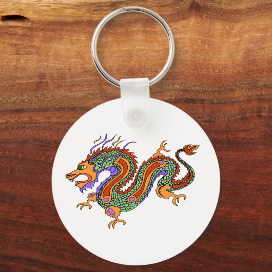 Drache Schlüsselanhänger (Vorderseite)