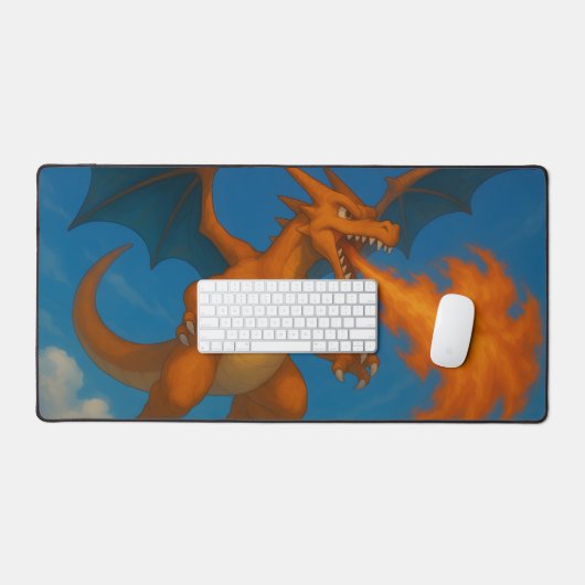 Drache Schreibtischunterlage (Tastatur & Maus)