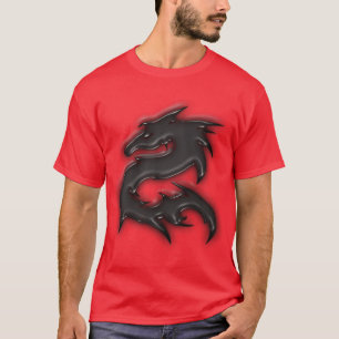 drache schwarz T-Shirt