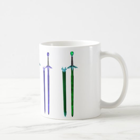 Drache-Schwerter Kaffeetasse (Rechts)
