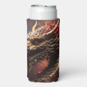 Drache Selters Dosenkühler (Seltzer Rückseite)