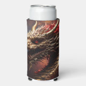 Drache Selters Dosenkühler (Seltzer Vorderseite)