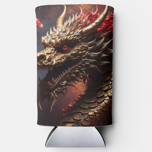 Drache Selters Dosenkühler (Vorderseite)