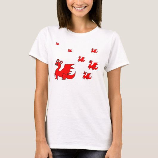 Drache-Shirt T-Shirt (Vorderseite)