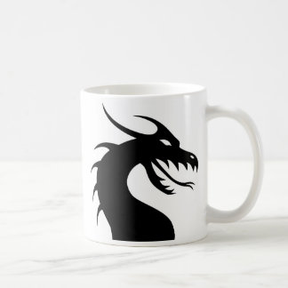 Drache-Silhouette-Tasse Kaffeetasse