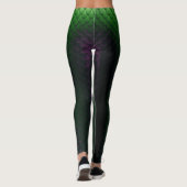 Drache-Skalen Leggings (Rückseite)