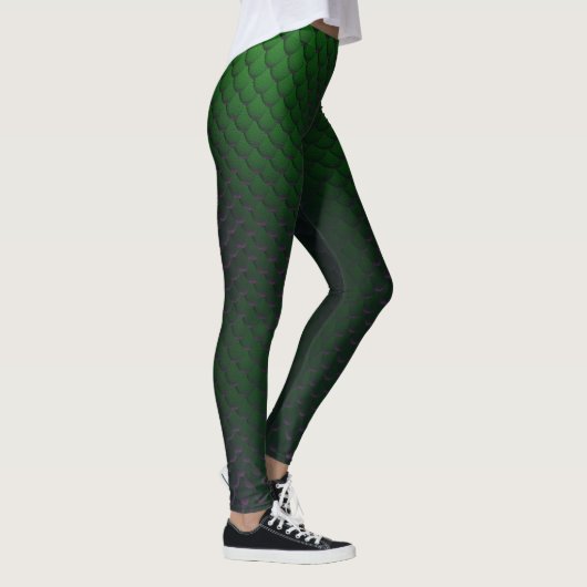 Drache-Skalen Leggings (Rechts)