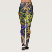 Drache-Skalen Leggings (Rückseite)