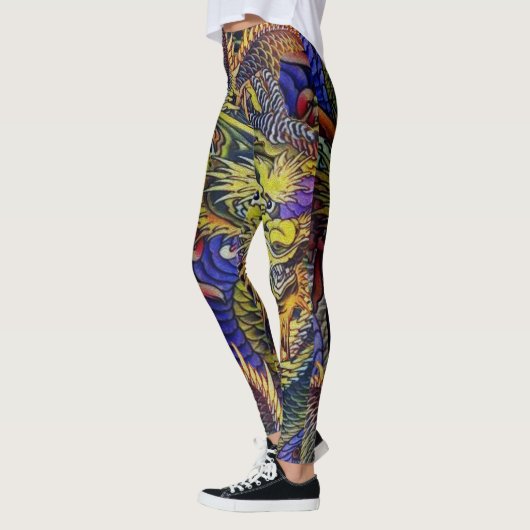 Drache-Skalen Leggings (Links)
