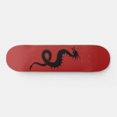 Drache, Skateboard (Horizontal)