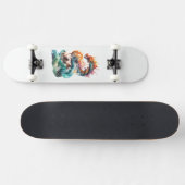Drache Skateboard (Horizontal)