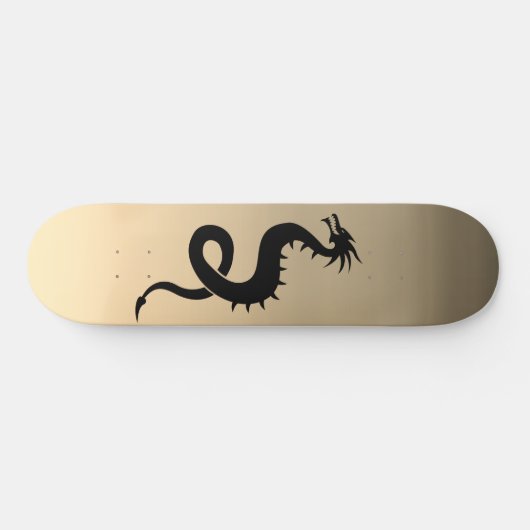 Drache, Skateboard (Horizontal)