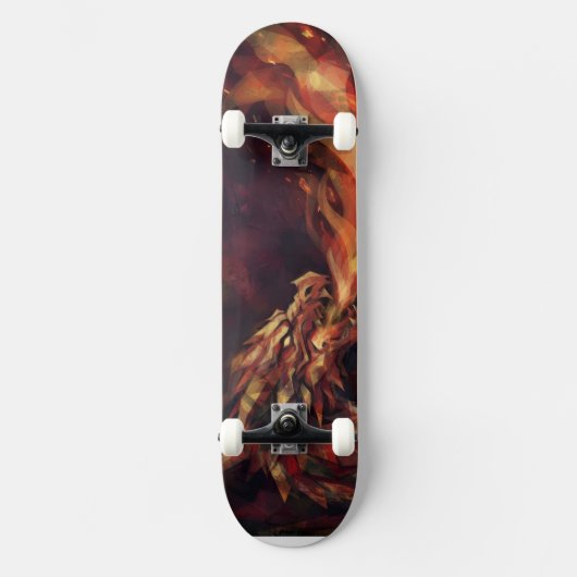 Drache skateboard (Vorderseite)