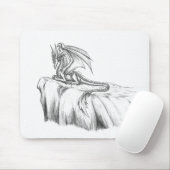 Drache-Skizze Mousepad (Mit Mouse)