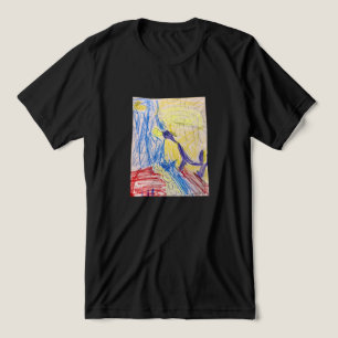 Drache Sonnen T-Shirt Tri-Blend Shirt
