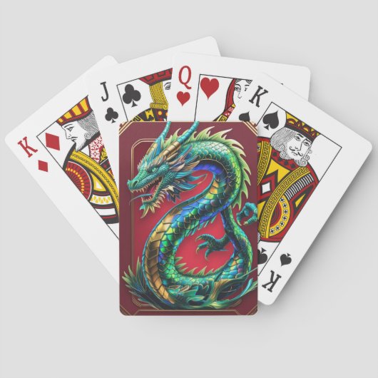 Drache  spielkarten (Rückseite)