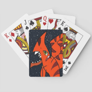 Drache-Spielkarten Spielkarten
