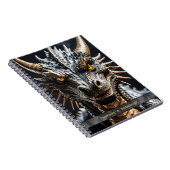 Drache Spiral Foto Notizbuch Notizblock (Rechte Seite)