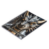 Drache Spiral Foto Notizbuch Notizblock (Linke Seite)