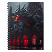 Drache Spiral Foto Notizbuch Notizblock (Vorderseite)