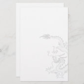 Drache stationär briefpapier (Vorne/Hinten)