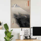 Drache steigt in den Himmel Poster (Heimbüro)