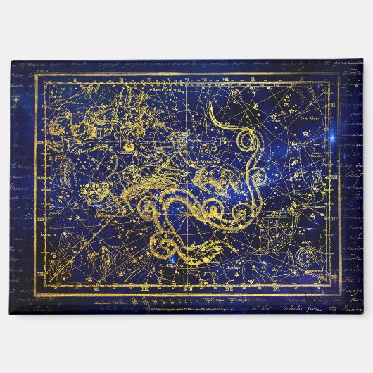 Drache Sternbild Magnet (Vorderseite)