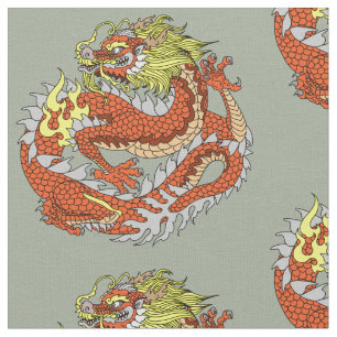 Drache Stoff