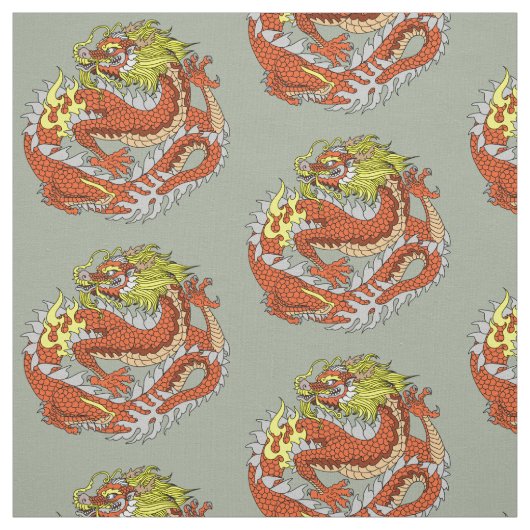 Drache Stoff (Muster)