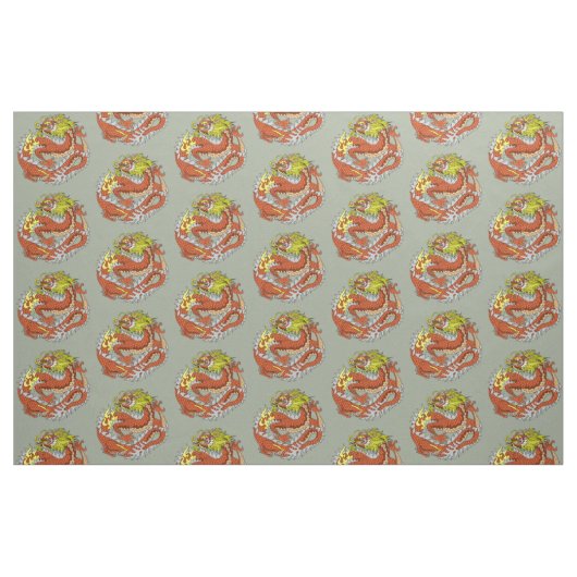 Drache Stoff (Fat Quarter (45,7 x 55,9 cm))