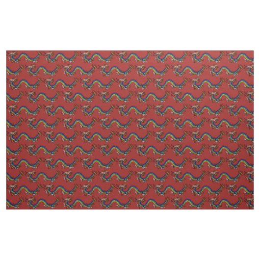 Drache Stoff (Fat Quarter (45,7 x 55,9 cm))