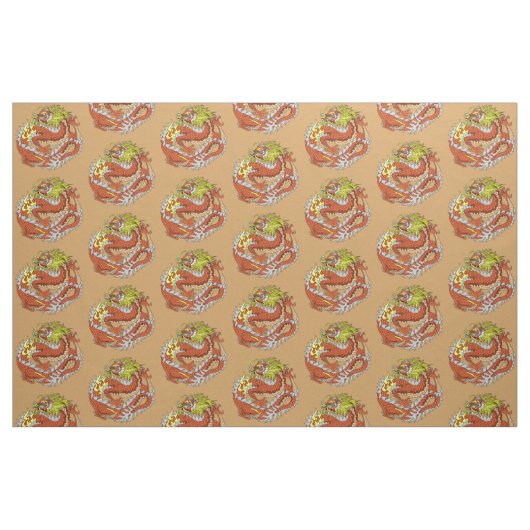 Drache Stoff (Fat Quarter (45,7 x 55,9 cm))